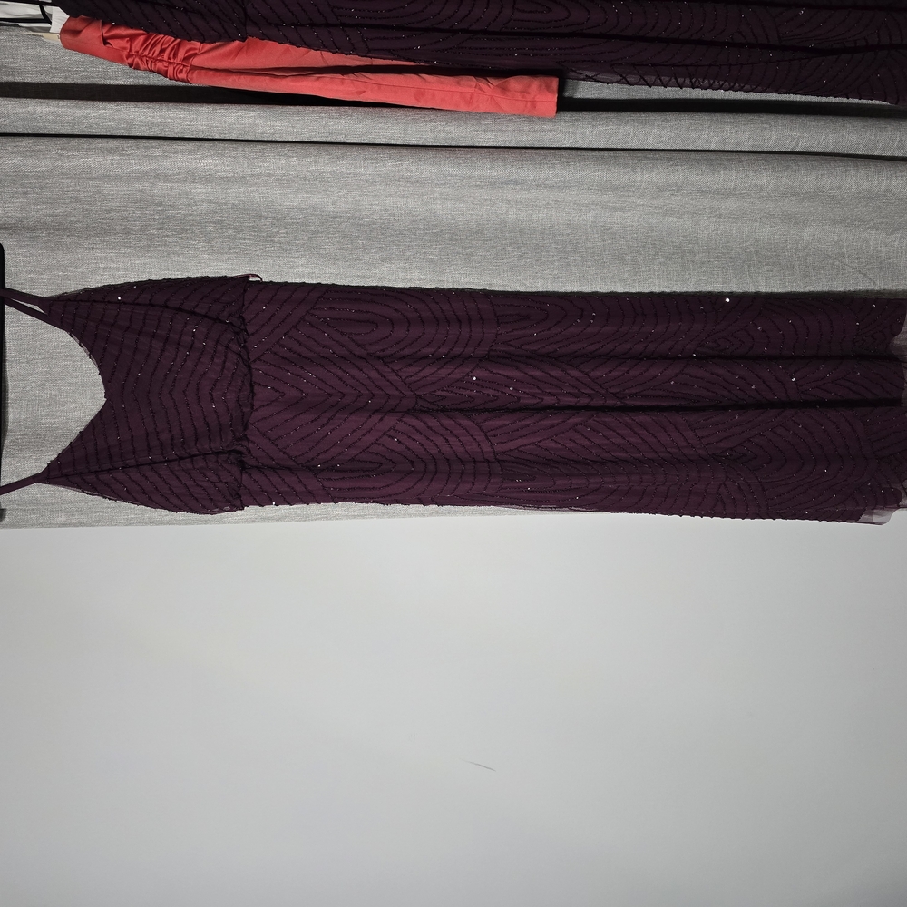 Adrianna Papell Rich Burgundy Dress